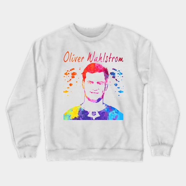 Oliver Wahlstrom Crewneck Sweatshirt by Moreno Art